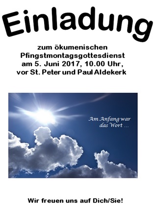 Plakat Ökumene