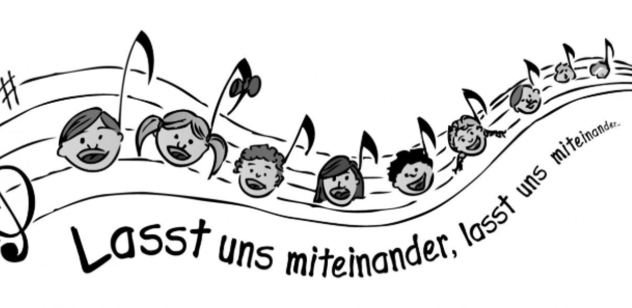 Plakat des Projektchors zum Pfarrfest 2026